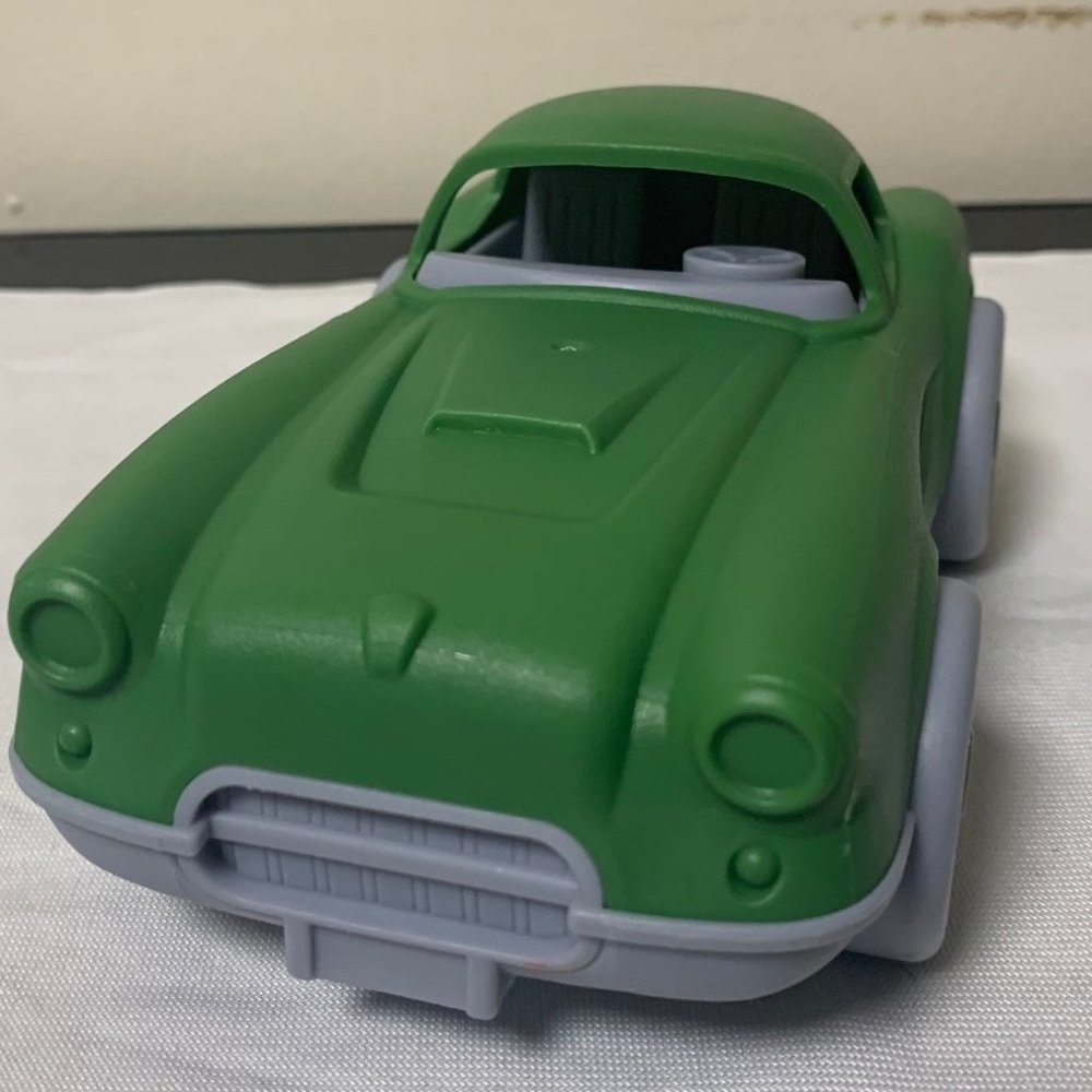 Turbo Wheels Green Plastic Toy Age 3+ Greenbrier Intl 7"